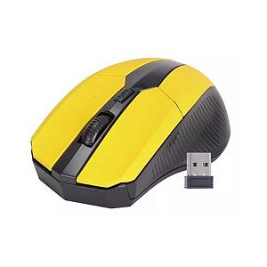 Mouse Sem Fio 1600 Dpi Rf 2,4ghz Ergonômico Usb G10