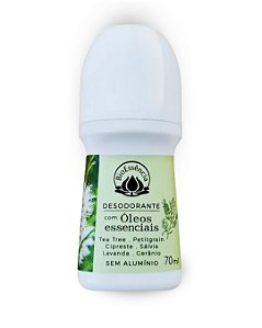 Desodorante Roll-on Natural de Tea Tree 70ml – BioEssência