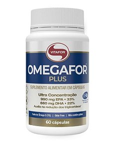 OmegaFor Plus - 60 Cápsulas - Vitafor