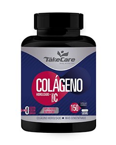 Colágeno Hidrolisado + Vitamina C Take Care - 150 cápsulas/500mg