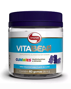 Vitabear - 60 gomas de frutas - Vitafor