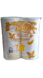 Higienico  Bobina  Ouroppel  PREMIUNM 8X300 MTS   (FARDO)