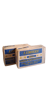 TOALHA  INTERFOLHA LUMIERE C/1000 UNID.   PCT