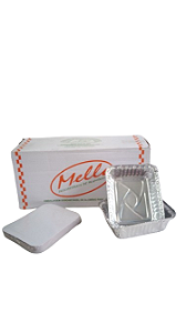 MELLO BANDEJA  ALUMINIO M160 (1000 ml)  C/100 UNID.  CAIXA