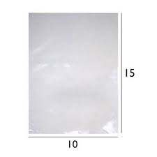 SACO PLASTICO  VIRGEM PP 10X15   0,6     (1 kg)