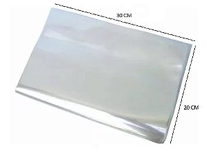 SACO PLASTICO  VIRGEM PP 20X30   0,6     (1 kg)