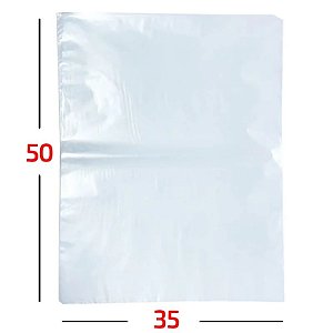 SACO PLASTICO  VIRGEM PP 35X50   0,6     (1 kg)