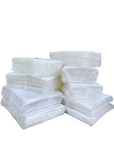 SACO PLASTICO  VIRGEM PP 37X55   0,6     (1 kg)