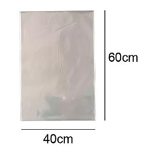SACO PLASTICO  VIRGEM PP 40X60   0,6     (1 kg)