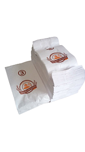 SACO PAPEL KRAFT BCO  1/5  KG  C/500 UNID.  (PAES E DOCES)