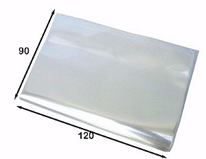 SACO PLASTICO VIRGEM P.E  90x1,20   ESP. 0,6    C/ 01 KG   PCT