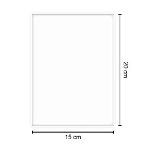 SACO PLASTICO VIRGEM  P.E   15X20  C/1000  UNID.    PCT