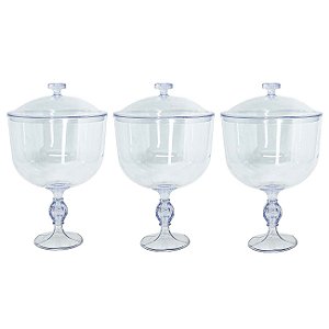 TAÇA AMERICANA 1.250 ML C/ TAMPA  UN