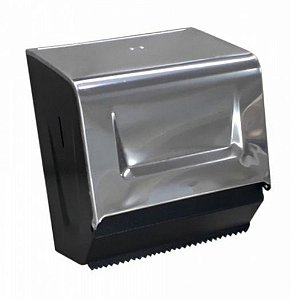 TOALHEIRO P/ TOALHA BOBINA 20CMX200 MTS EM AÇO INOX   UNID.  (6709)