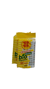 TRIK CANUDO BIODEGRADAVEL FLEX  BLACK   C/100 UNID.    PCT