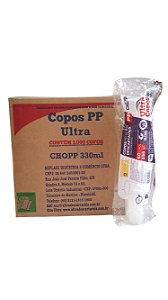 ULTRA  COPO PLASTICO PP  330 ML C/1000 UNID.  (20X50) CAIXA