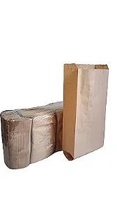 SACO PAPEL KRAFT NATURAL  04  KG  C/500 UNID.  ( SEM IMPRESSAO )  PCT
