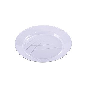 PRAFESTA PRATO REDONDO MEDIO C/10 UNS CRISTAL 8515