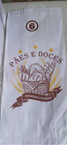 SACO DE PAPEL IRANI BRANCO 03 KG - GR. 35 C/500 UNID. PCT