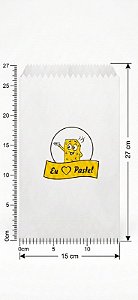 SACO PARA PASTEL GREASEPEL ANTI GORDURA "FP" GRANDE 15x27 C/500 UNID. PCT