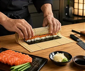 TALGE ESTEIRA DE BAMBU SUSHI UNID.