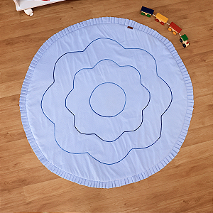 Tapete Essencial Flor Encantada - Azul