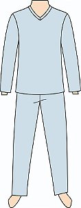 Ref. 152 - Molde de Pijama Masculino