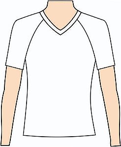 Ref. 130 - Molde de Camiseta Baby-Look Masculina