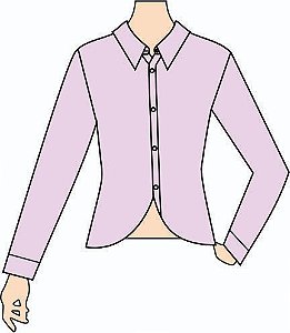 Ref. 379 - Molde de Camisa Feminina Adulto