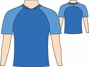 Ref. 388 - Molde de Camiseta Esportiva