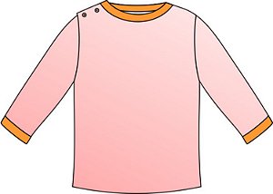 Ref. 323- Molde de Camiseta Bebê