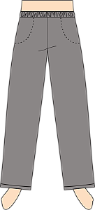 Ref. 105 C - Molde de Calça de Moletom - DIGITAL