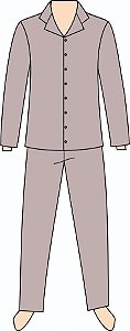 Ref. 259 - Molde de Pijama Masculino - DIGITAL