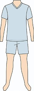 Ref. 150 - Molde de Pijama Masculino - DIGITAL