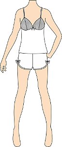 Ref. 461 - Molde de Pijama Feminino - DIGITAL