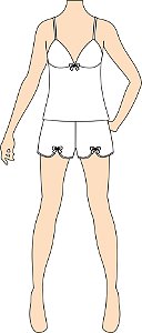 Ref. 462 - Molde de Pijama Feminino - DIGITAL