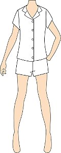 Ref. 470 - Molde de Pijama Feminino - DIGITAL