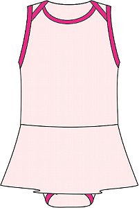 Ref. 326 - Molde de Body Bebê (com saia) - DIGITAL