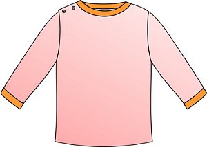 Ref. 323- Molde de Camiseta Bebê - DIGITAL
