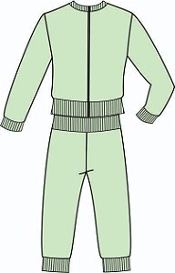 Ref. 98 - Molde de Agasalho Bebê - DIGITAL