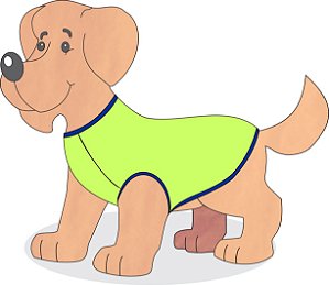 Ref. 907 - Molde de Roupa Pet - DIGITAL