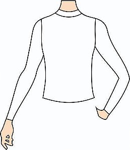 Ref. 114 - Molde de Blusinha Cacharrel - DIGITAL