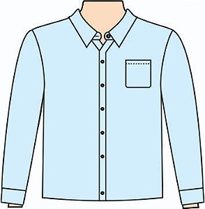 Ref. 126 - Molde de Camisa Social Infantil / Juvenil - DIGITAL