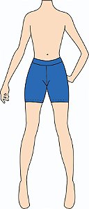 Ref. 311 - Molde de Bermuda Feminina DIGITAL