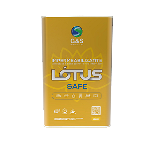 LOTUS SAFE IMPERMEABILIZANTE À BASE SOLVENTE NÃO INFLAMÁVEL - 5 LITROS