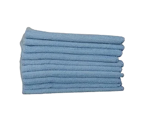 PANO MICROFIBRA REUTILIZÁVEL MULTIUSO - 40X40- UNIDADE- AZUL-300GSM