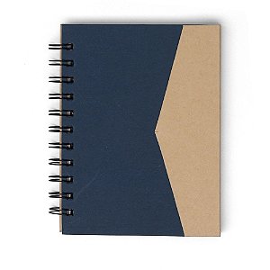 Caderno Ecológico Com Pauta e Autoadesivos - 16cm x 14cm