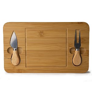 Kit Queijo 3 Peças Retangular