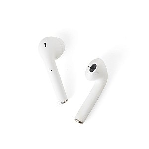 Fone de Ouvido Bluetooth com Case - Tipo Earphone