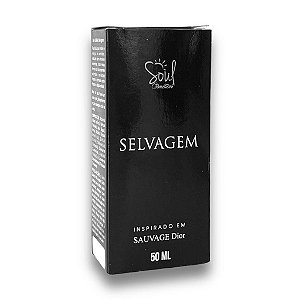 Deo Colônia Selvagem Soul Cosméticos 50ml